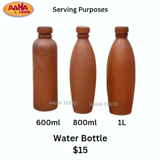 Clay Water Bottle