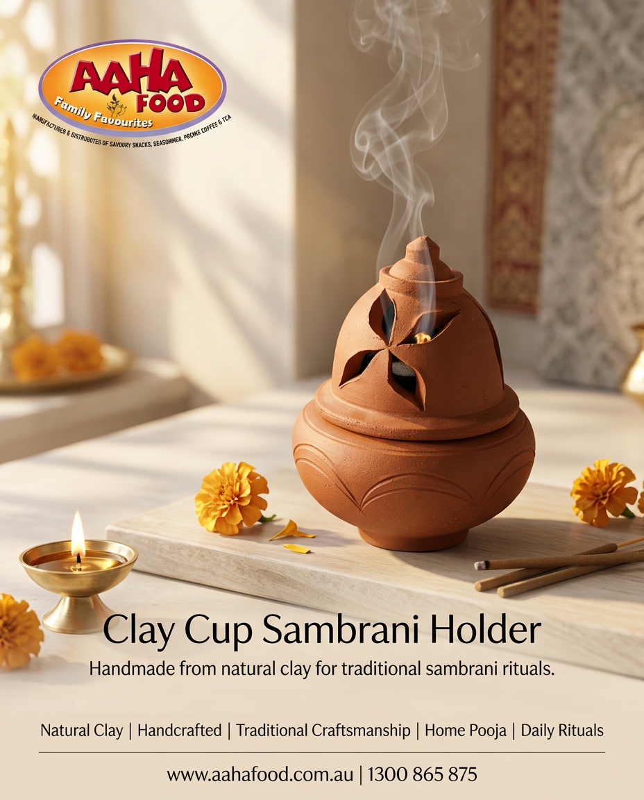 Clay Cup Sambrani Holder – Coming Soon