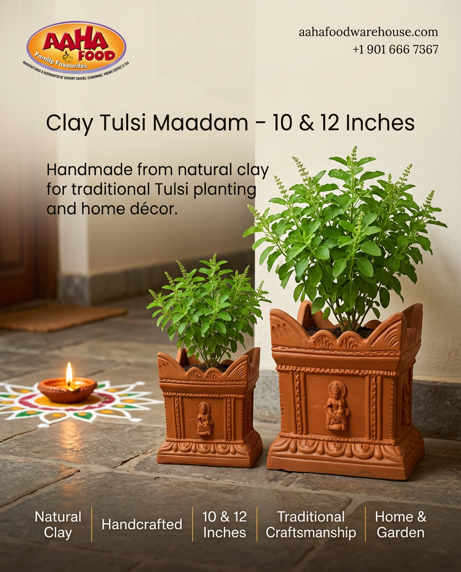 Clay Tulsi Maadam 10 and 12 Inches – Coming Soon
