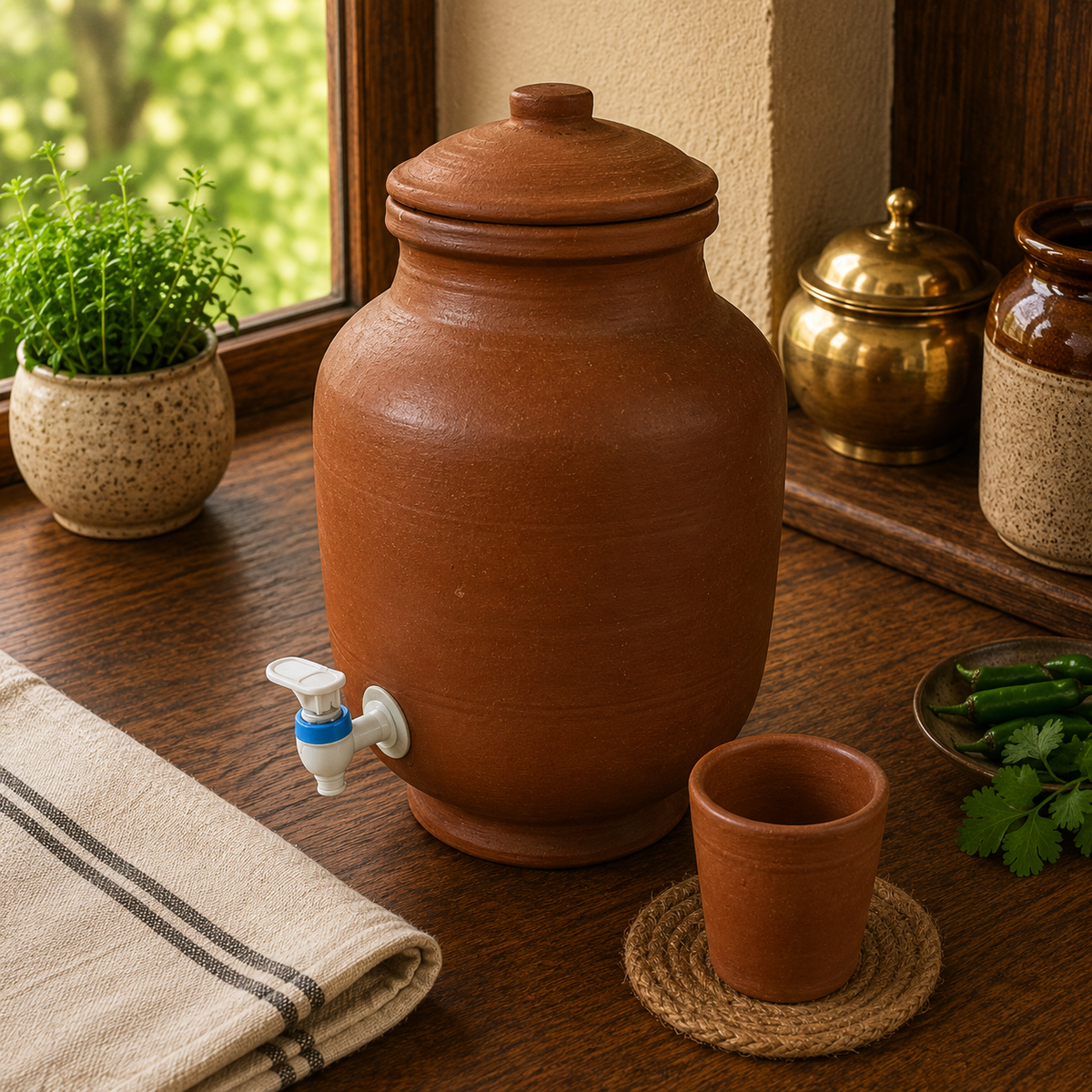 Clay Water Dispenser 3L 5L 10L – Coming Soon