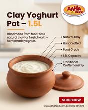 Load image into Gallery viewer, Clay Yoghurt Pot (1.5L) – Coming Soon
