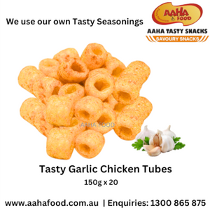 Tasty Garlic Chicken Tubes
