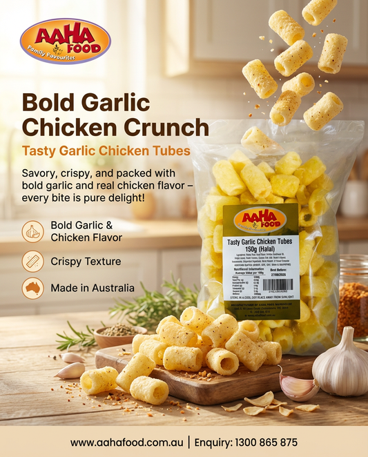 Tasty Garlic Chicken Tubes