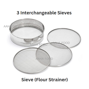 Flour Strainer (Stainless Steel Sieve)