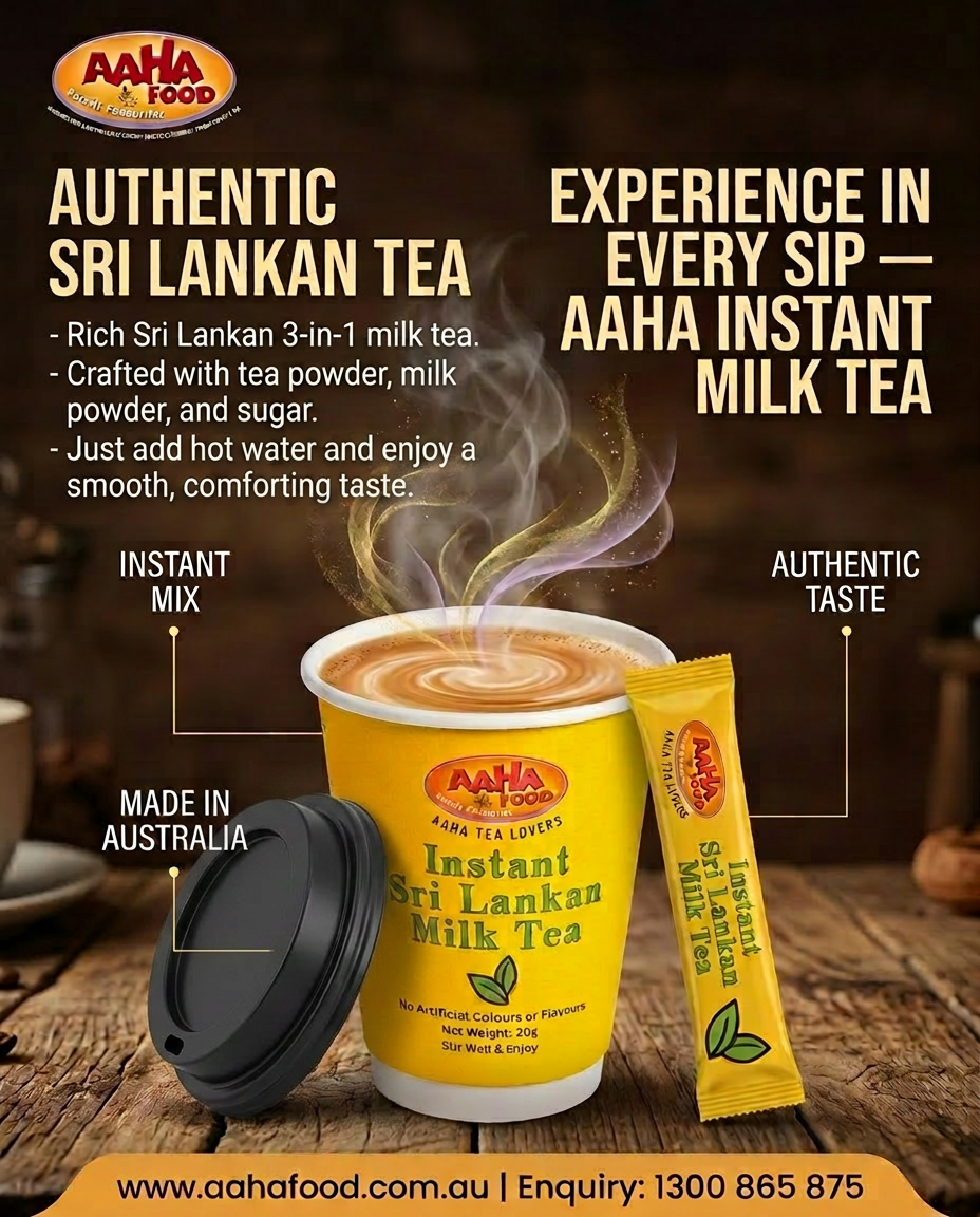 Instant Sri Lankan Milk Tea (6 Cups) - COMING SOON