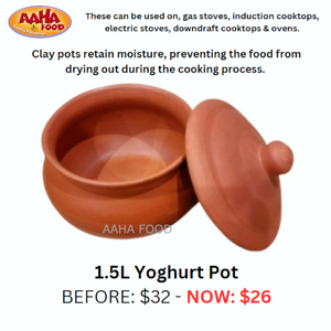 Clay Yoghurt Pot 1.5L