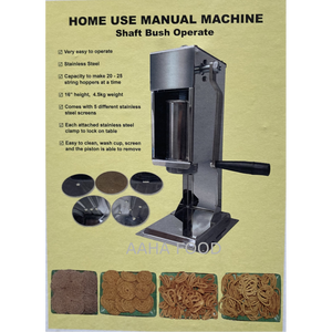 Iddiyappam Machine Manual