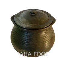 Load image into Gallery viewer, Cooking Clay Pot Black 3L
